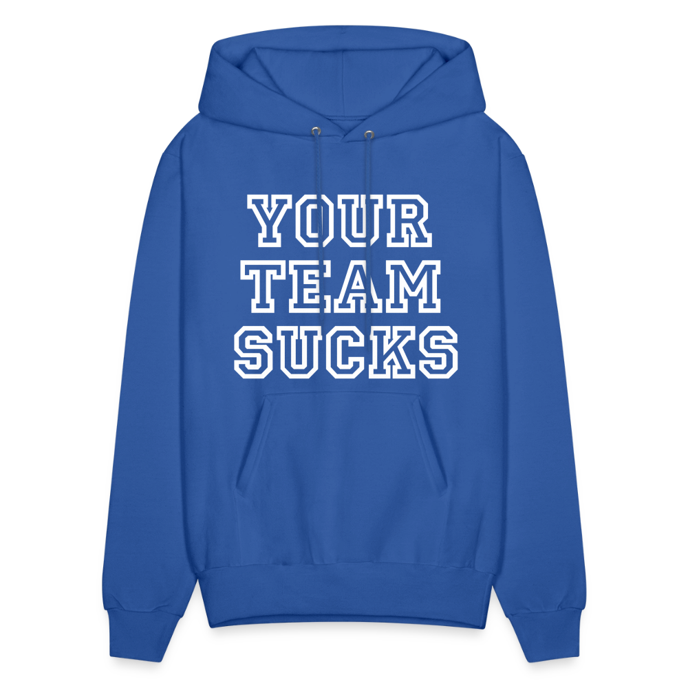 Men's Hanes Hoodie - royal blue