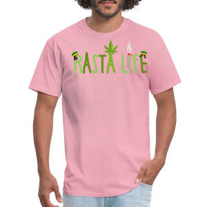 Unisex Classic Custom Rasta T Shirt - pink