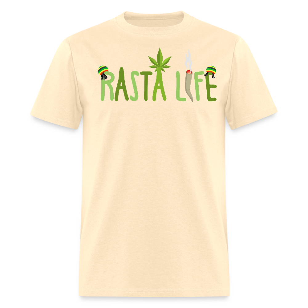 Unisex Classic Custom Rasta T Shirt - natural