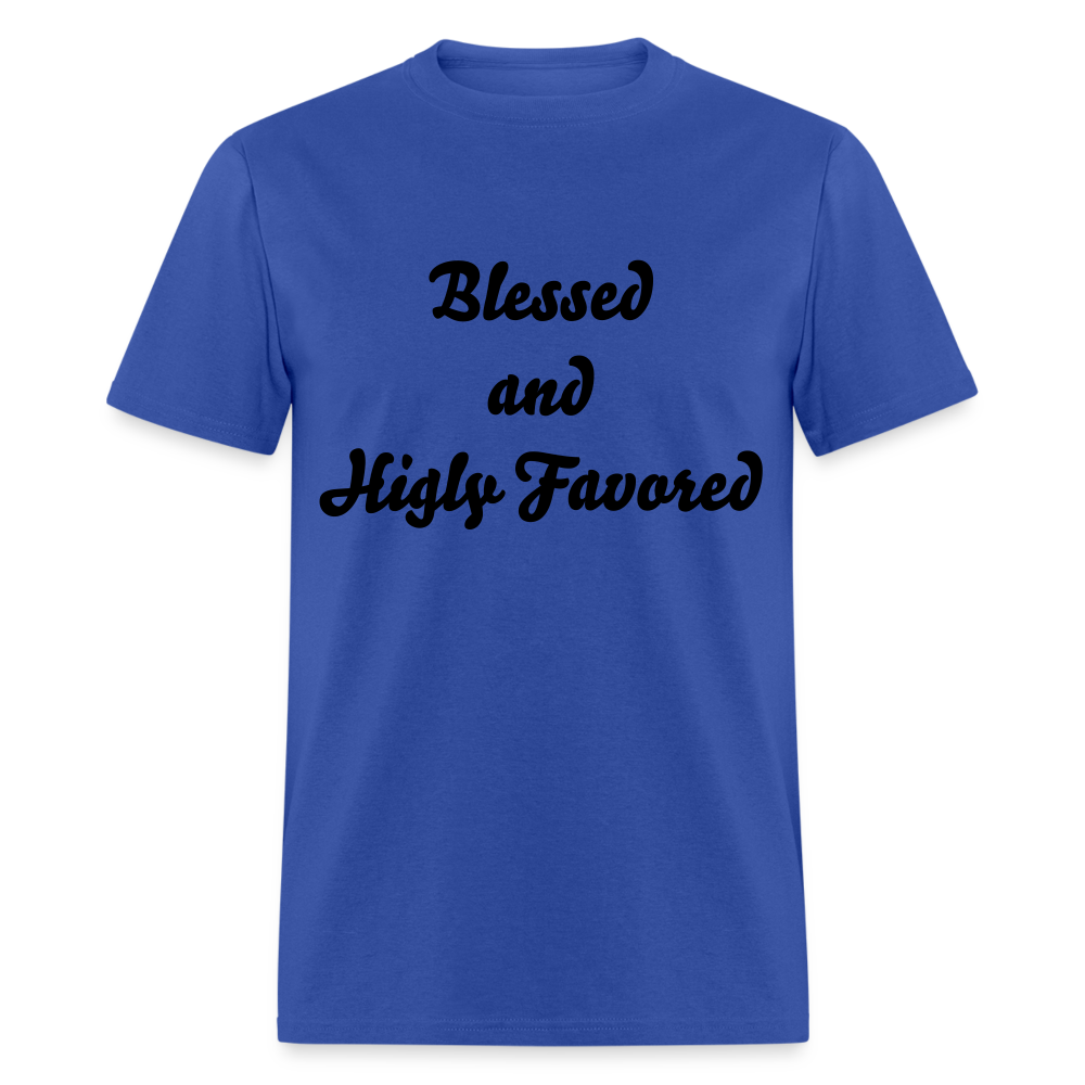 Unisex Spiritual T Shirt - royal blue