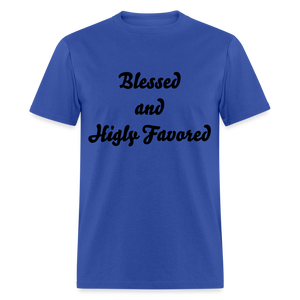 Unisex Spiritual T Shirt - royal blue