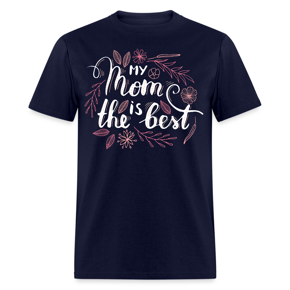 Women's Classic Custom Mother's T Shirt - navy