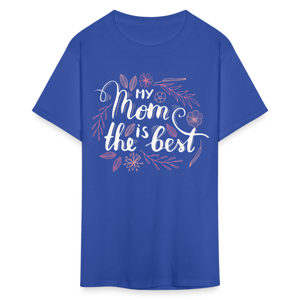 Women's Classic Custom Mother's T Shirt - royal blue