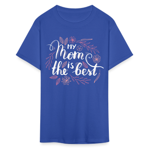 Women's Classic Custom Mother's T Shirt - royal blue