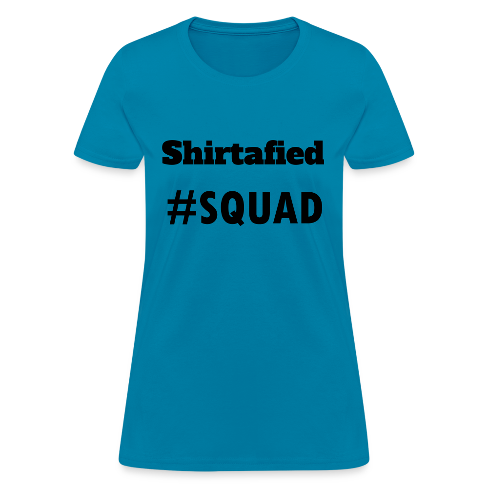 Women's Hashtag Era T Shirt - turquoise