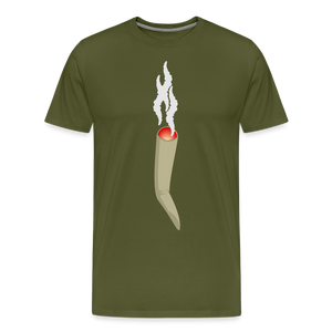 Men's 420 T Shirt - olive green