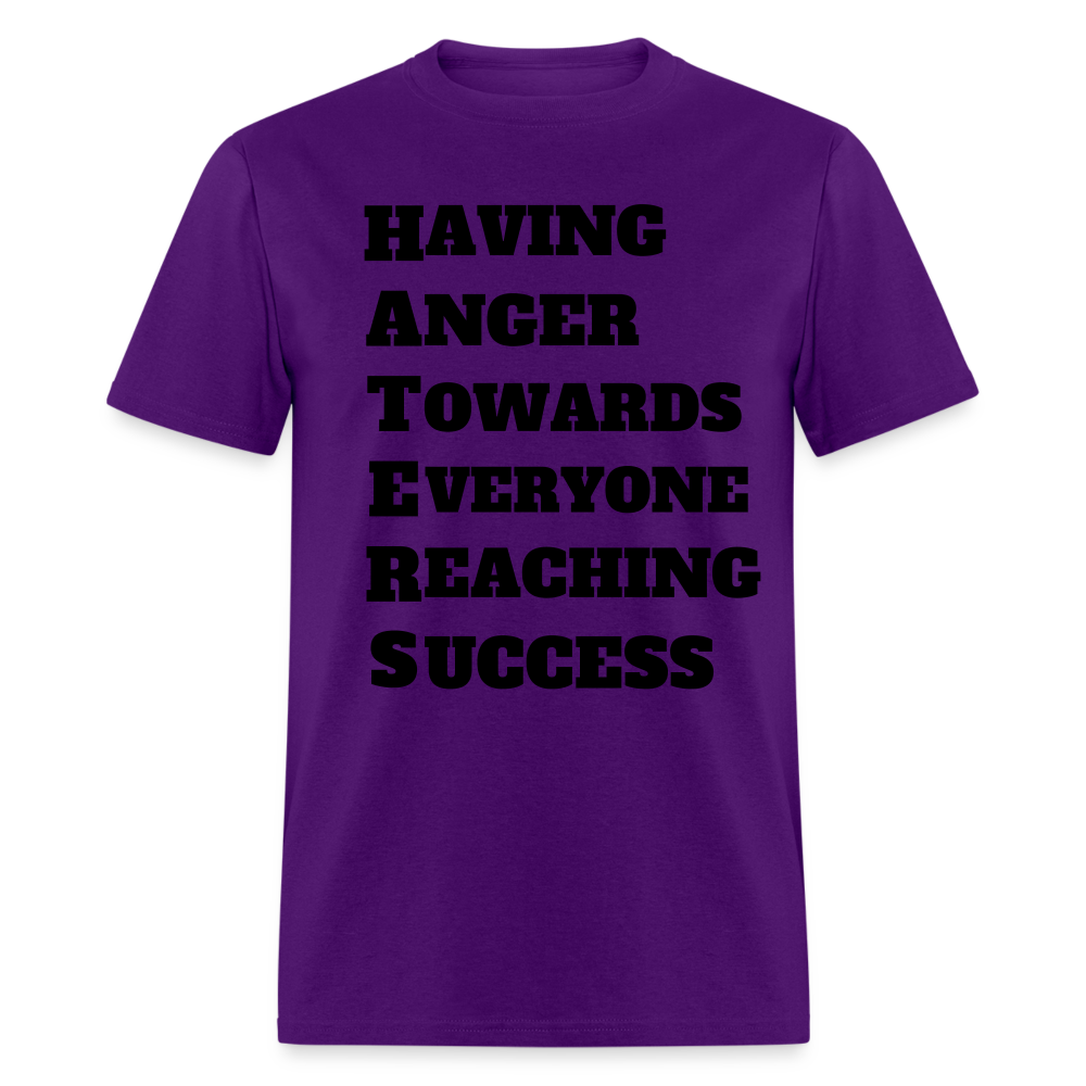 Unisex Classic HATERS T Shirt - purple