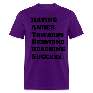 Unisex Classic HATERS T Shirt - purple
