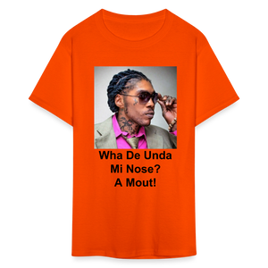 Unisex Classic Vybz Kartel Custom T Shirt - orange