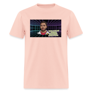 Unisex Classic Malcolm Jamal Warner T Shirt - blush pink 
