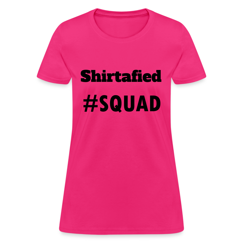 Women's Hashtag Era T Shirt - fuchsia