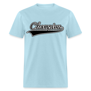 Adult Unisex Regular Fit Champion T Shirt - powder blue