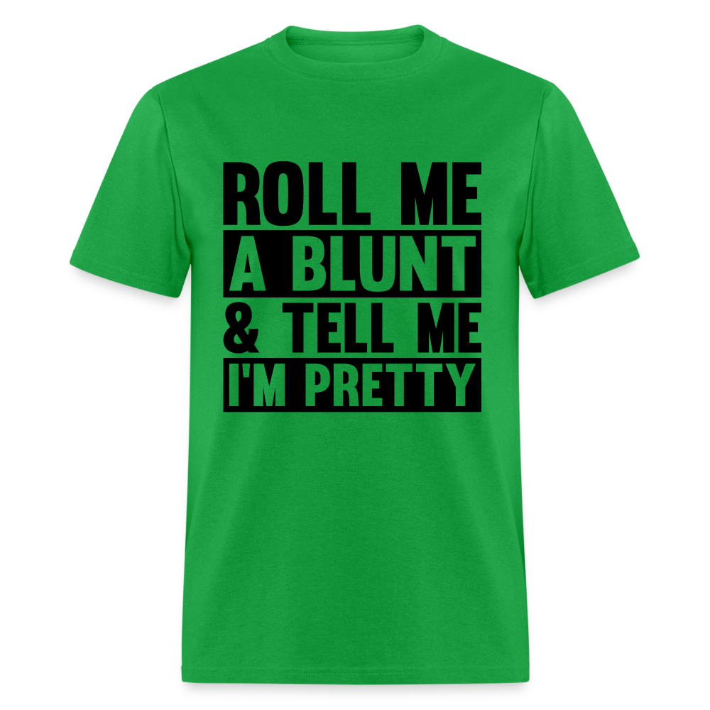 Unisex Roll a Blunt T Shirt - bright green