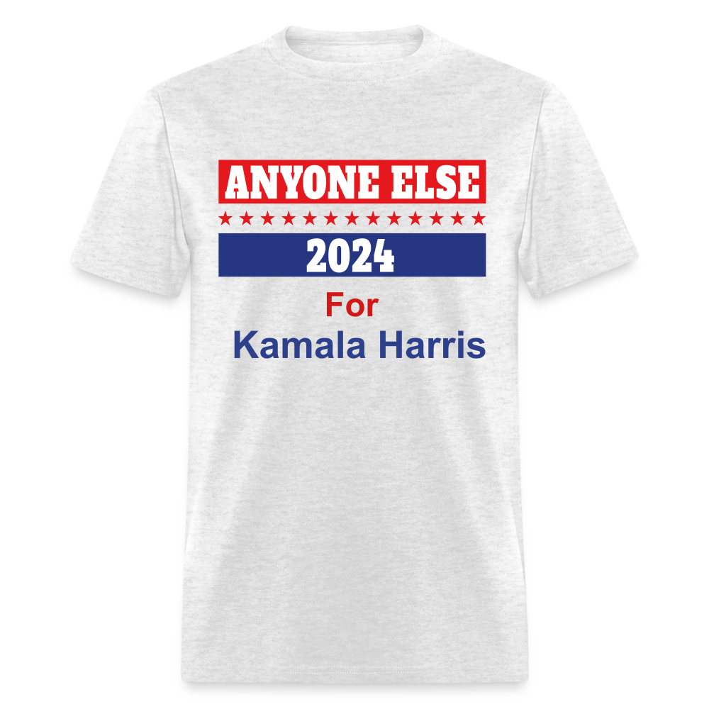 Unisex Classic Vote 2024 Print T Shirt - light heather gray