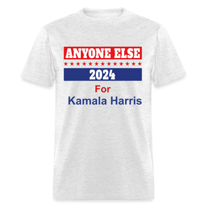 Unisex Classic Vote 2024 Print T Shirt - light heather gray