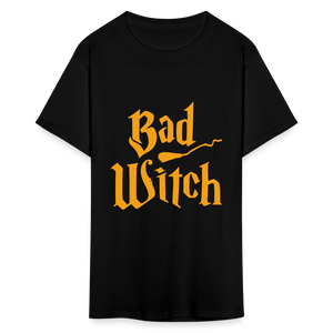 Women's Classic Halloween Print T Shirt - black