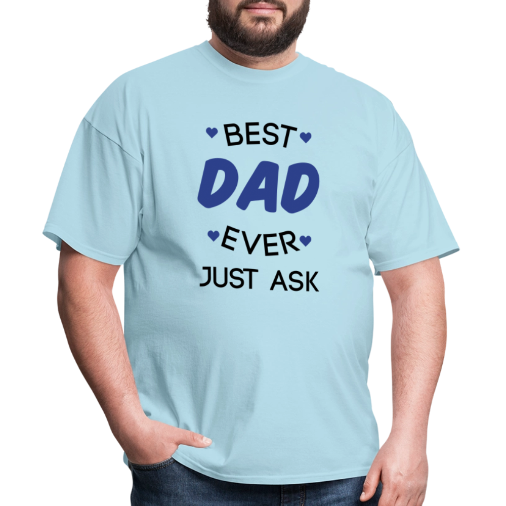Unisex Classic Custom Dad T Shirt - powder blue