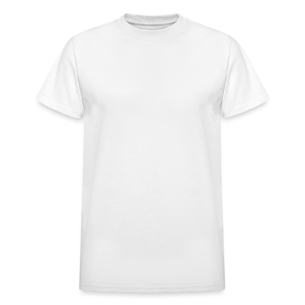 Unisex Adult Gildan Ultra Cotton Print T Shirt - white