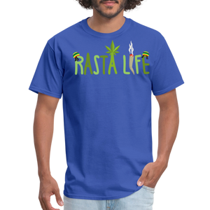 Unisex Classic Custom Rasta T Shirt - royal blue