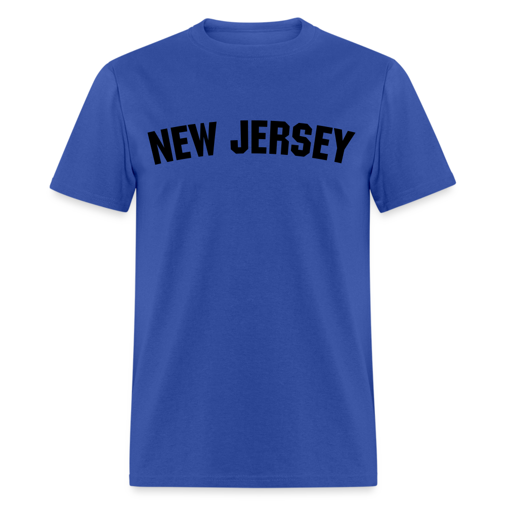 Unisex New Jersey T Shirt - royal blue