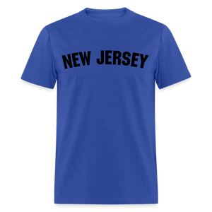 Unisex New Jersey T Shirt - royal blue