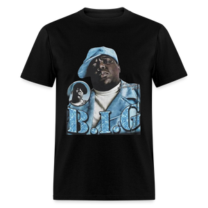 Unisex Classic Biggie Print T Shirt - black