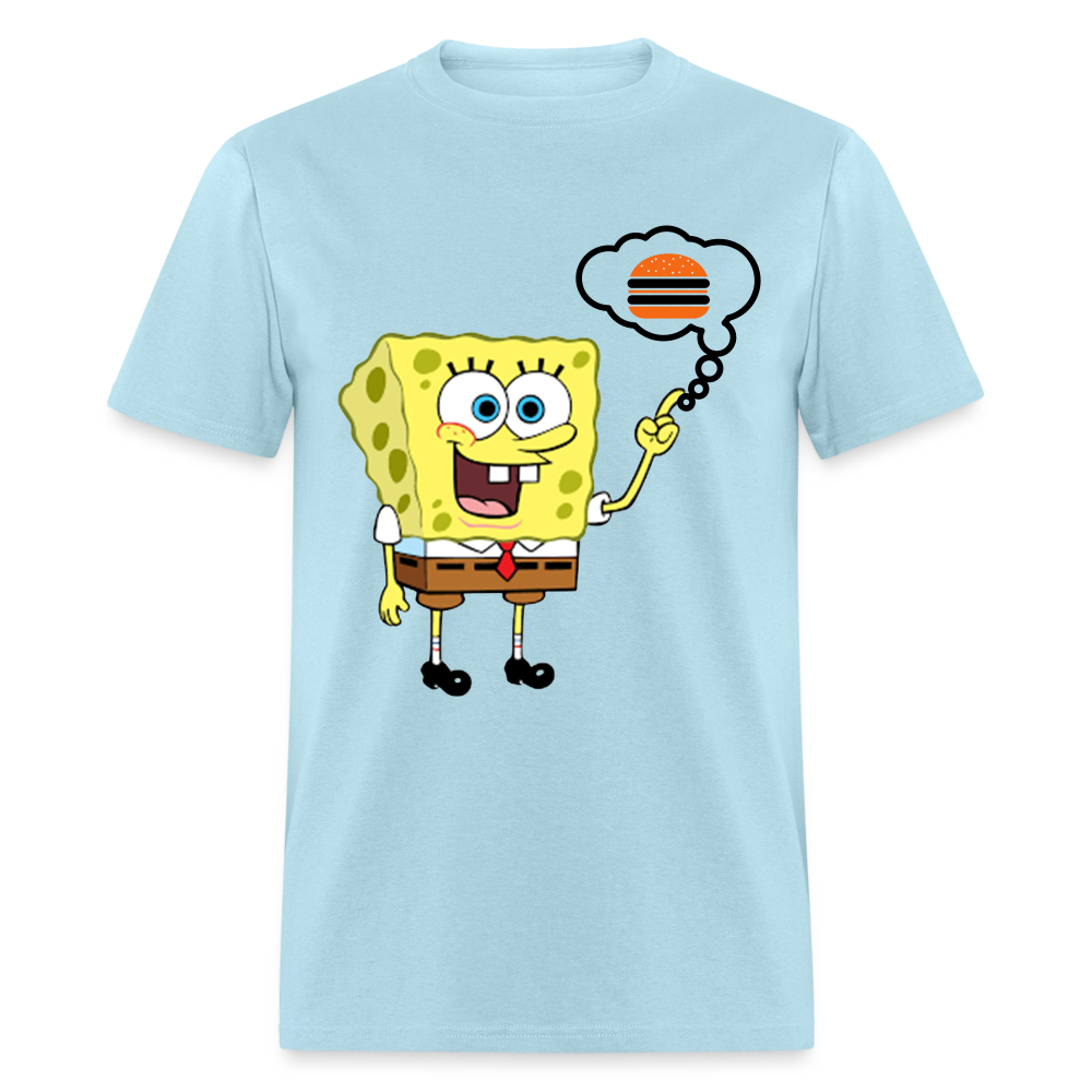 Unisex Classic SpongeBob Custom T Shirt - powder blue