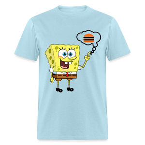 Unisex Classic SpongeBob Custom T Shirt - powder blue