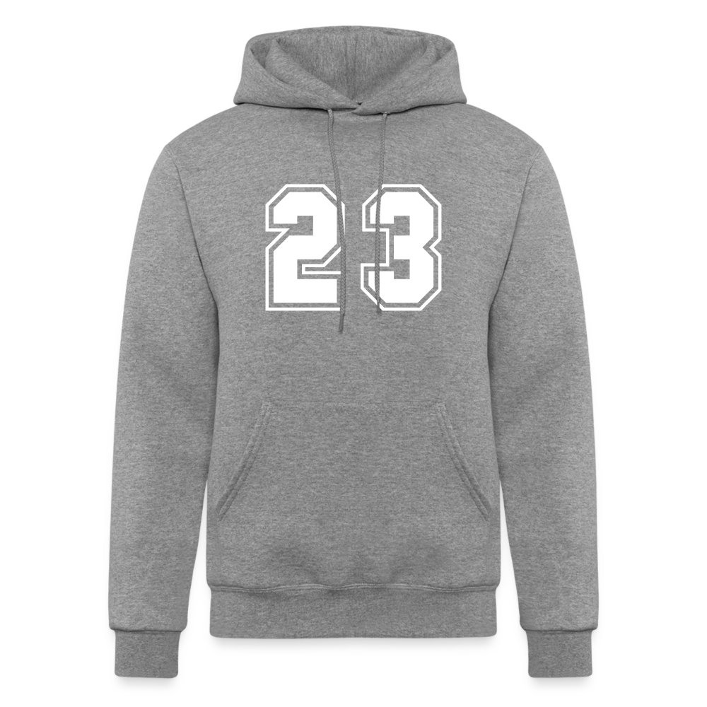 Men's Champion Powerblend Hoodie - heather gray