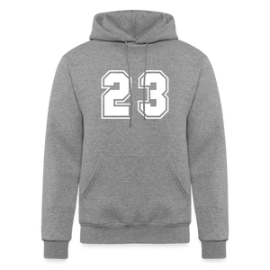 Men's Champion Powerblend Hoodie - heather gray