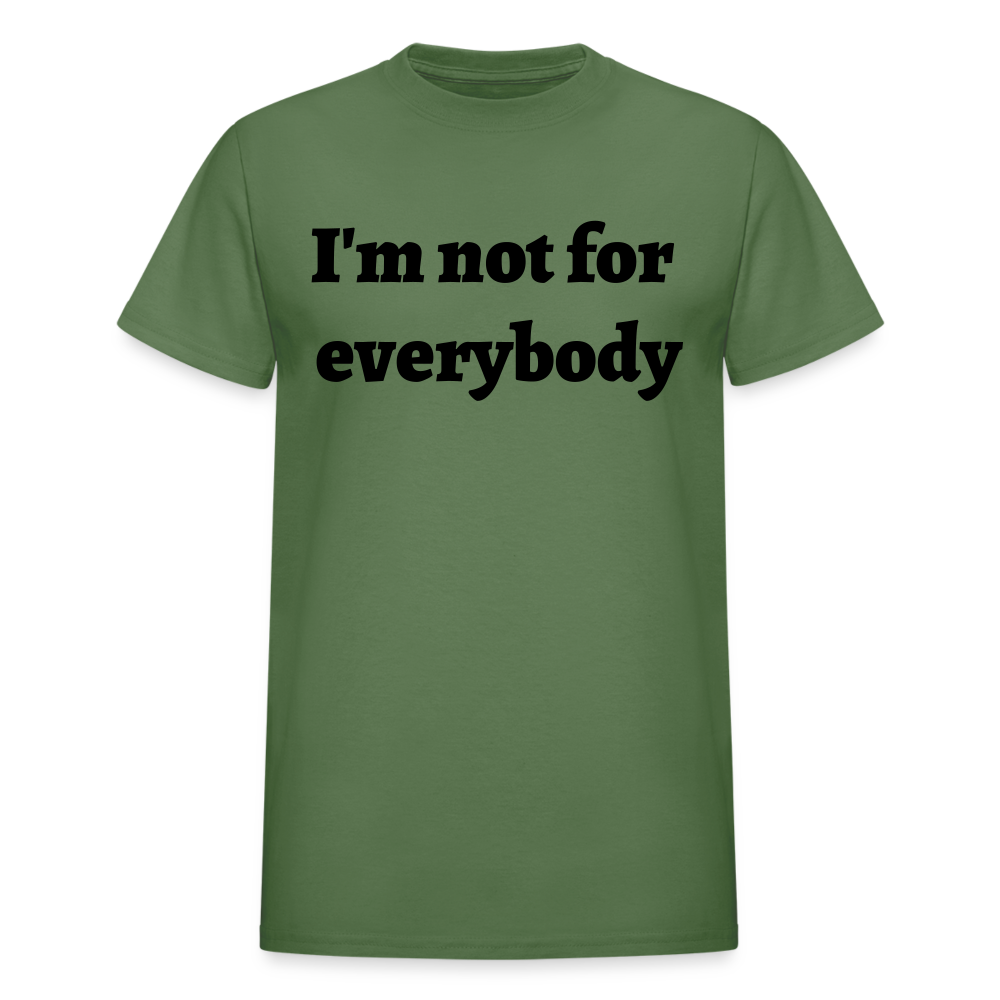 Unisex Gildan Ultra Cotton Adult T Shirt - military green