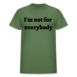 Unisex Gildan Ultra Cotton Adult T Shirt - military green