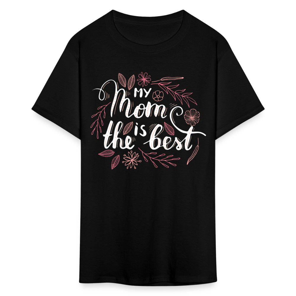 Women's Classic Custom Mother's T Shirt - black