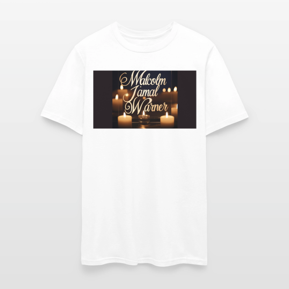 Unisex Malcolm  Theo T-Shirt - white