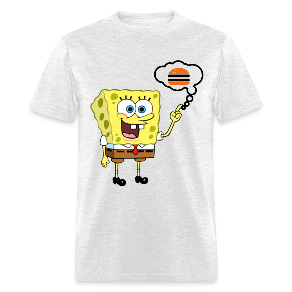 Unisex Classic SpongeBob Custom T Shirt - light heather gray