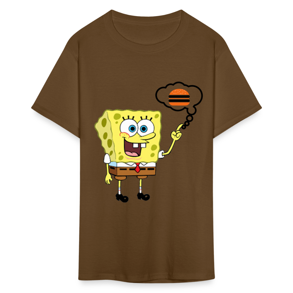 Unisex Classic SpongeBob Custom T Shirt - brown