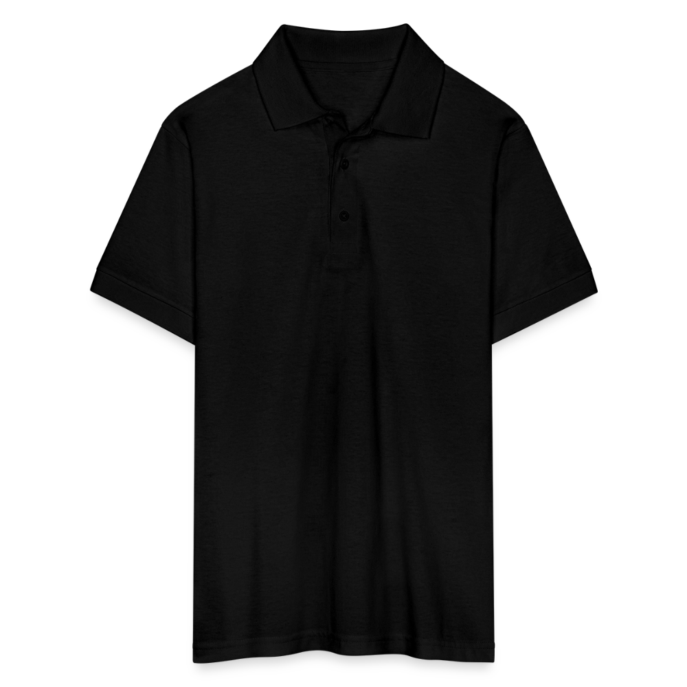 Men's Gildan Unisex 50/50 Jersey Polo - black