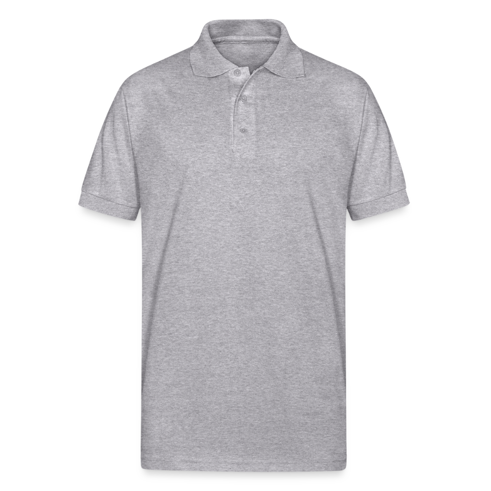 Men's Gildan Unisex 50/50 Jersey Polo - heather gray