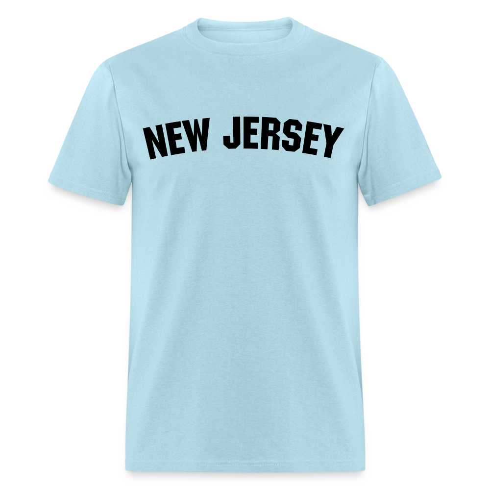 Unisex New Jersey T Shirt - powder blue