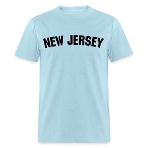 Unisex New Jersey T Shirt - powder blue