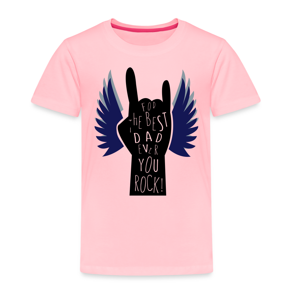 Unisex Premium Father's Day Print T Shirt - pink