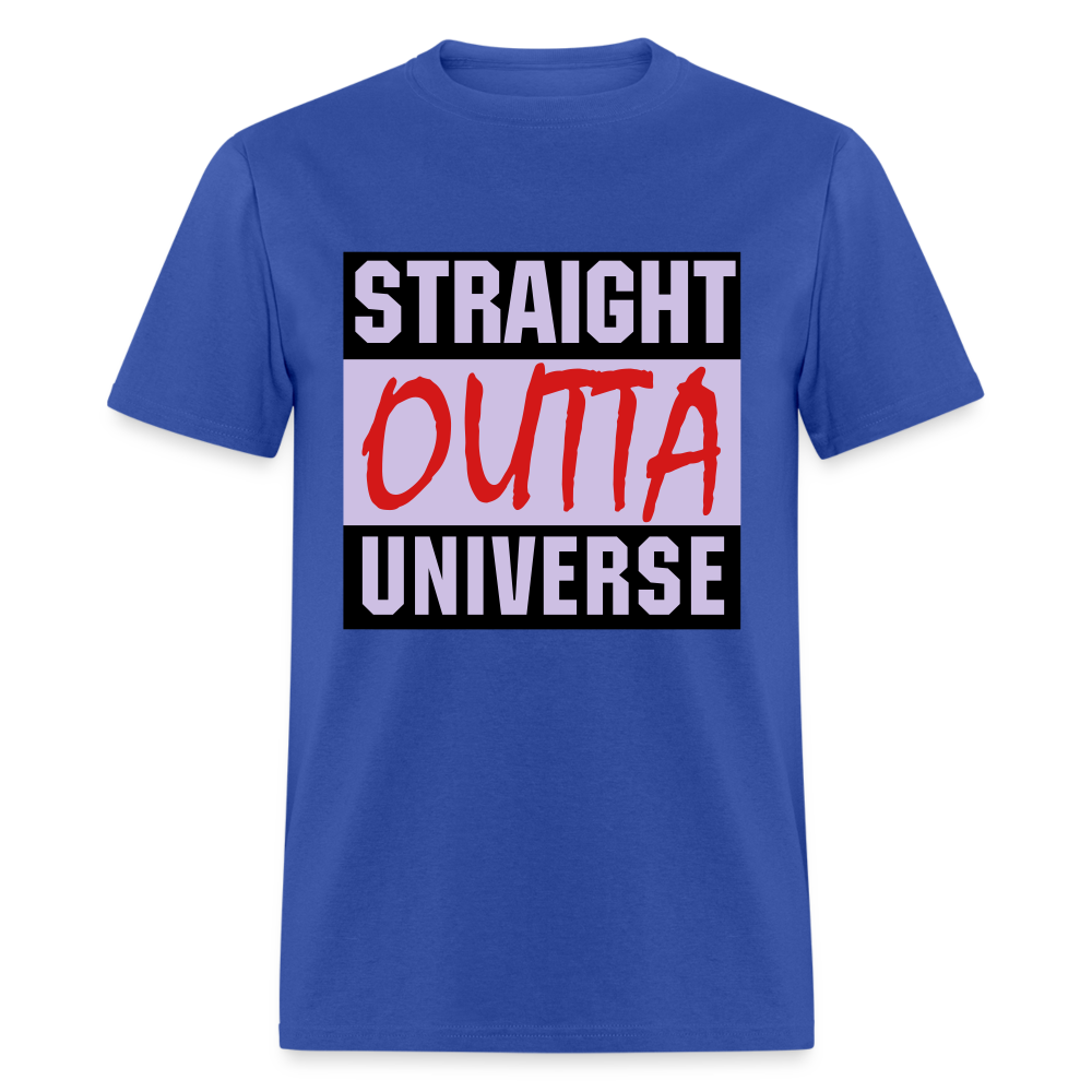 Unisex Straight Outta Compton T Shirt - royal blue