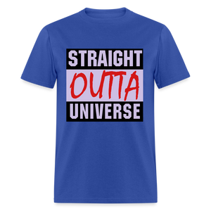 Unisex Straight Outta Compton T Shirt - royal blue