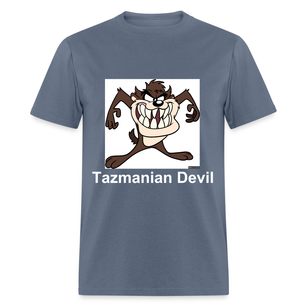 Unisex Tazmanian Devil Classic Print T Shirt - denim