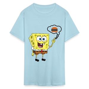 Unisex Classic SpongeBob Custom T Shirt - powder blue