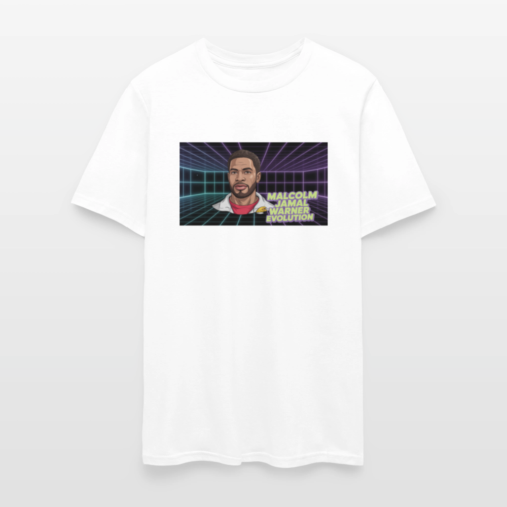 Unisex Classic Malcolm Jamal Warner T Shirt - white