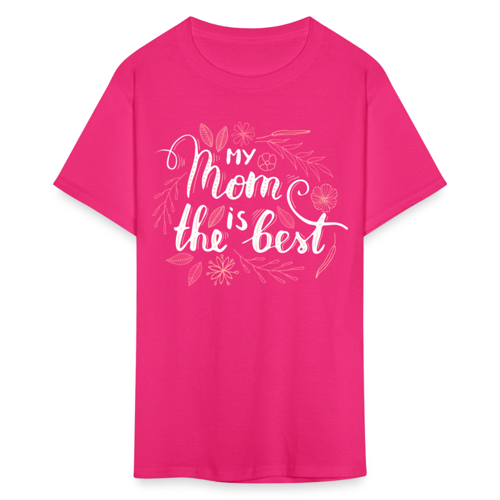 Women's Classic Custom Mother's T Shirt - fuchsia