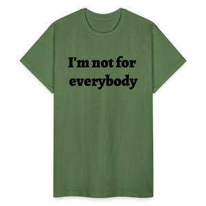 Unisex Gildan Ultra Cotton Adult T Shirt - military green