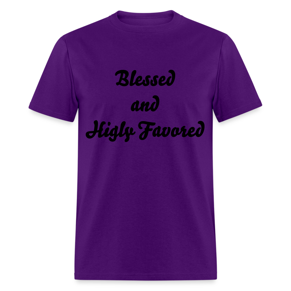 Unisex Spiritual T Shirt - purple