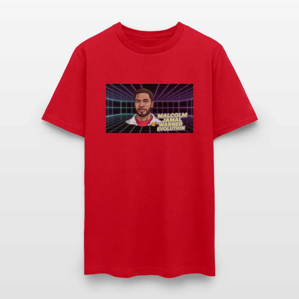 Unisex Classic Malcolm Jamal Warner T Shirt - red